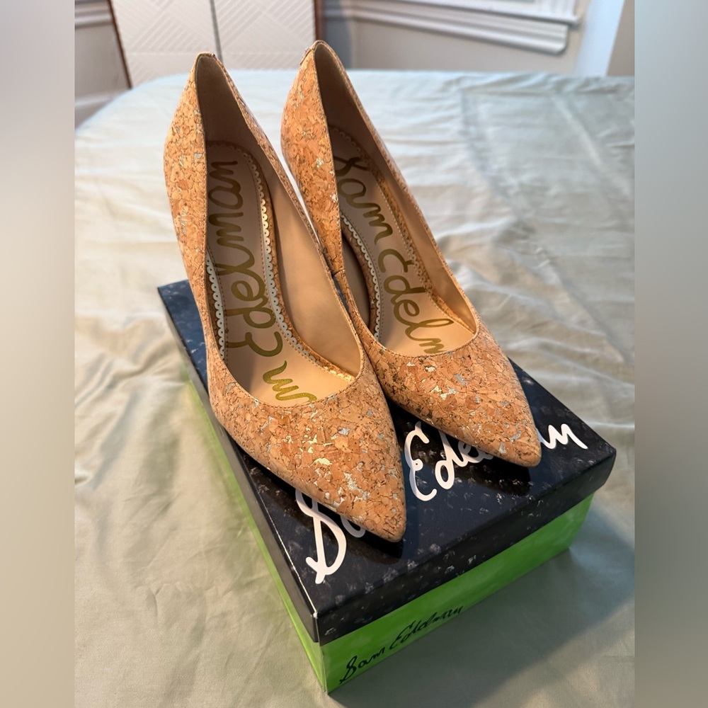 Sam Edelman Cork Pumps